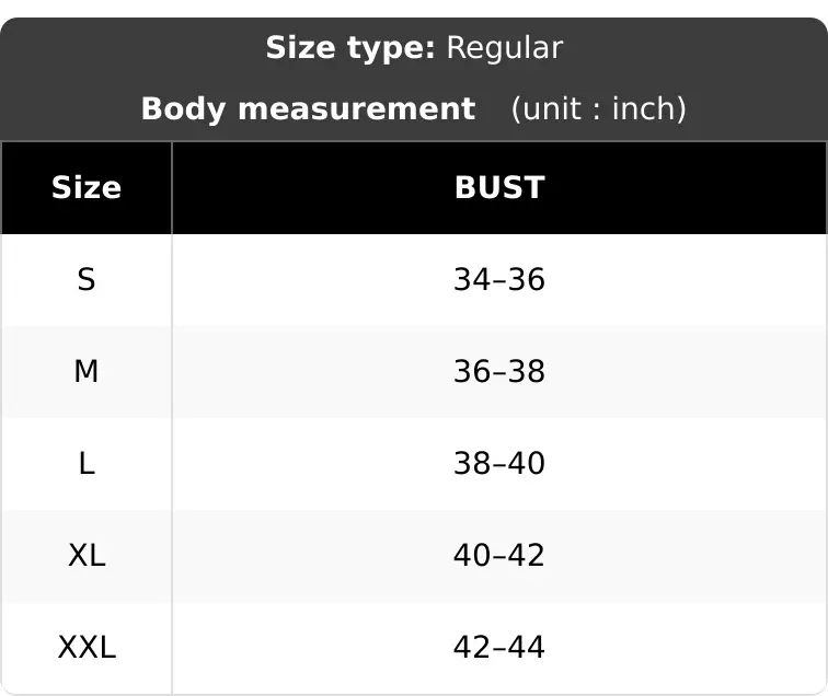 CHALOVELO Dreiteiliges Spitzen-Camisole-Set - Größentabelle